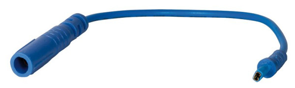 SW-Stahl Prüfkabel Buchse 6,6 mm, blau, 180 mm, 32225L-3