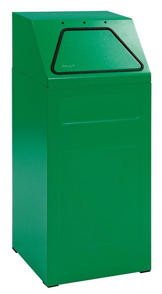stumpf Abfalltrennung 65, RAL 6024/6024, verzinkter Innenbehälter, 65 Liter, 5401006