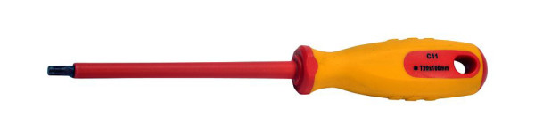SW-Stahl Schraubendreher, VDE, T-Profil, T20 x 100 mm, 33100L-T20