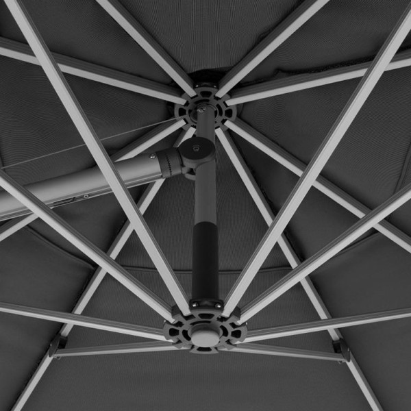 doppler Pendelschirm EXPERT ca. 400/8tlg. Design T840 anthrazit, 447247T840