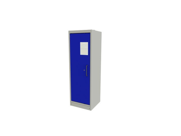 Cemo Fassschrank PROline 6/20 Typ 90 66 l BAW, 2 EB, Tür Blau RAL 5010, TAL, 12090