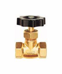 Riegler Nadelventil, Außengewinde mit Innenkonus bzw. Innengewinde Messing, 103765, 4047322034302