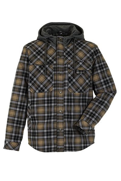Planam Outdoor Thermohemd sand/zink XS, Herren, 3771040