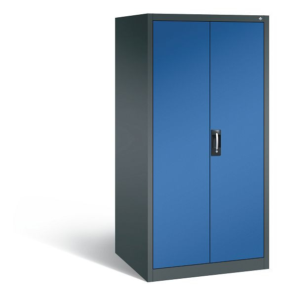 C+P Werkzeugschrank Acurado, H1950xB930xT800mm, Farbe: Anthrazitgrau / Enzianblau, Muldengriff, 8924-00 S10205