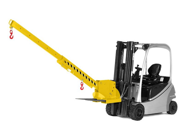RR Industrietechnik Kranarm Typ RKT-8, RAL 1023 verkehrsgelb, bis 8000 kg, 120300120
