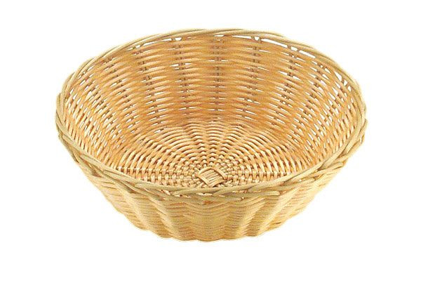 APS Brot- und Obstkorb, rund, Ø 25 cm, Höhe: 7 cm, Polypropylen, hellbeige, -BASIC-, 30285