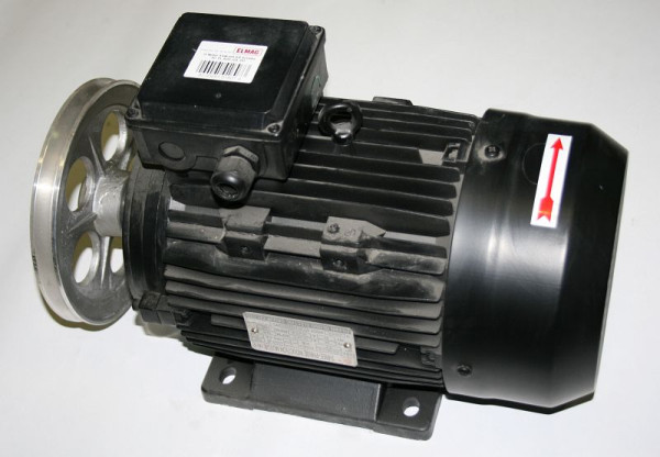 ELMAG D- Motor 4 kW mit KR-Scheibe für PL 600 (GS 35), 9101607