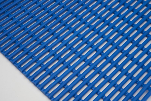 EHA Matte PVC Frei, blau, Breite 100 cm, TPE, Meterware, 70401