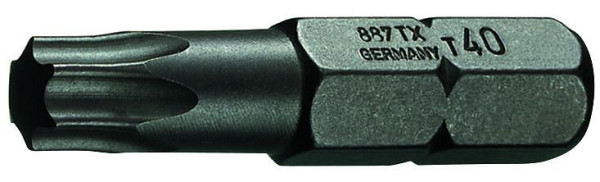 GEDORE Schraubendreherbit 1/4" Vorteilspack für Innen-TORX Schrauben, T20, VE: 10 Stück, 6542560