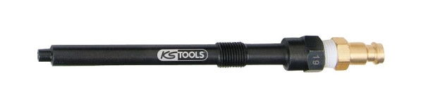 KS Tools Glühkerzen Adapter, M10x1,0 mit Außengewinde, Länge 135 mm, 150.3679