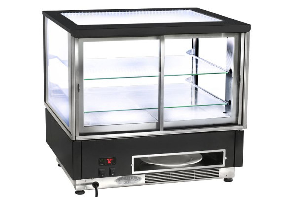 ROLLER GRILL Warmhaltevitrine mit Umluft 665x620x410, HD800