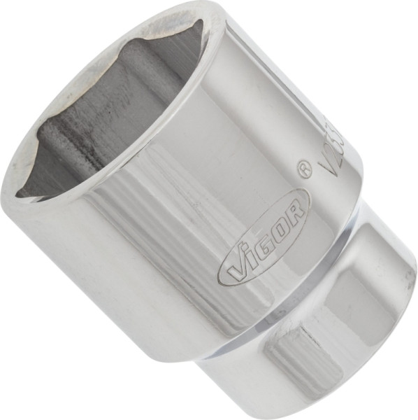 VIGOR Steckschlüsseleinsatz, Vierkant hohl 20 mm (3/4 Zoll), Außen-Sechskant Profil, 41 mm, V2337N