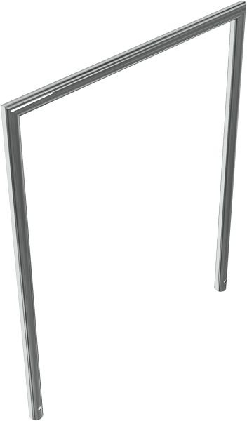 Schake Edelstahlrohrbügel Ø 48 mm, Gesamtbreite 1000 mm, 449_87