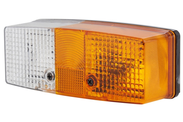 HELLA Blinkleuchte, Halogen, 12/24V, Anbau/Schraubanschluss, Stecker: Flachstecker, vorne/links, 2BE 003 184-051