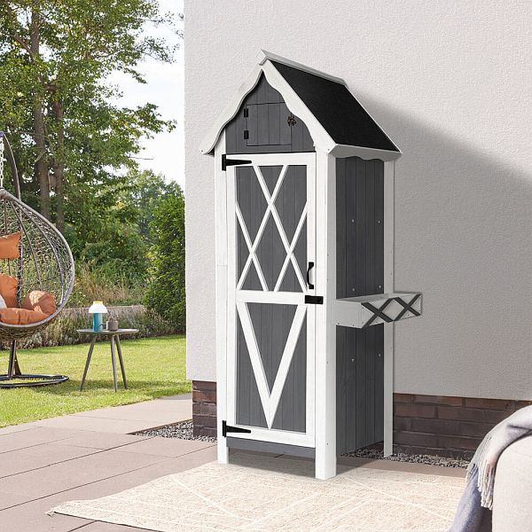 HOME DELUXE Gartenschrank aus Holz YANA, XL, 72033