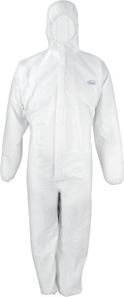 ASATEX CoverStar ® Chemieschutzoverall, atmungsaktive Rückseite durch SMMS, Farbe: weiss, VE: 50 Stück Größe: 4XL, CS550-XXXXL