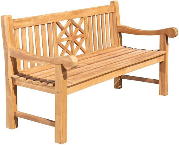 CLP Teakbank Florida 180 cm, teak, 11297385, 4250420245017
