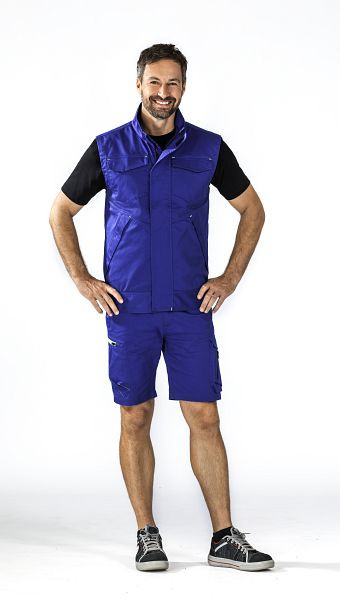 Planam Stretchline Weste, kornblumenblau, Größe 4XL, 6633068