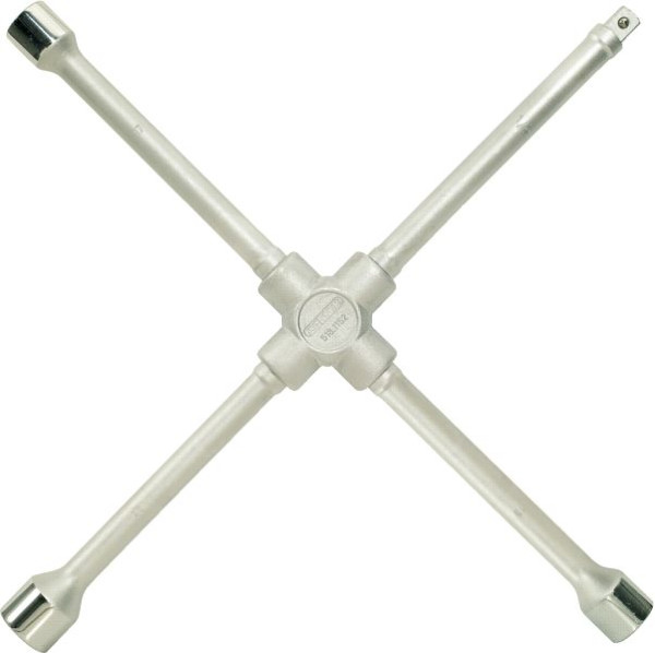 KS Tools Kreuzschlüssel für PKW, 13/16"x17x19x22mm, 518.1151