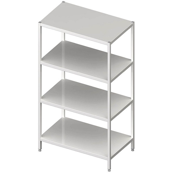 Stalgast Regal mit glatten Böden 1500x600x1800mm, verschweißt, VRL15600