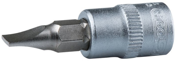 KS Tools 1/4" Bit-Stecknuss Schlitz, 4mm, 911.1418, 4042146046913