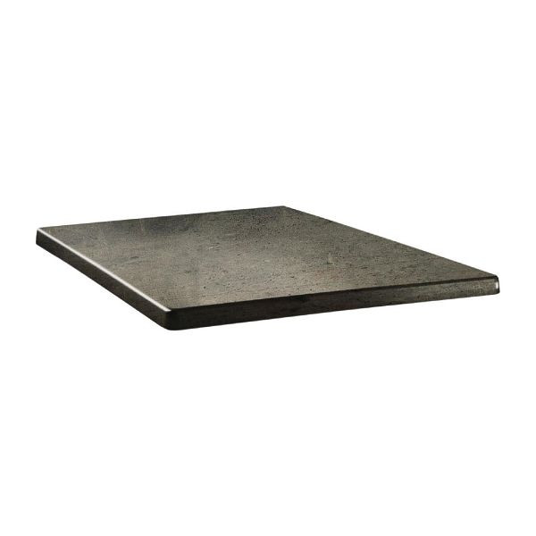 Topalit Classic Line quadratische Tischplatte Beton 80cm, DR949