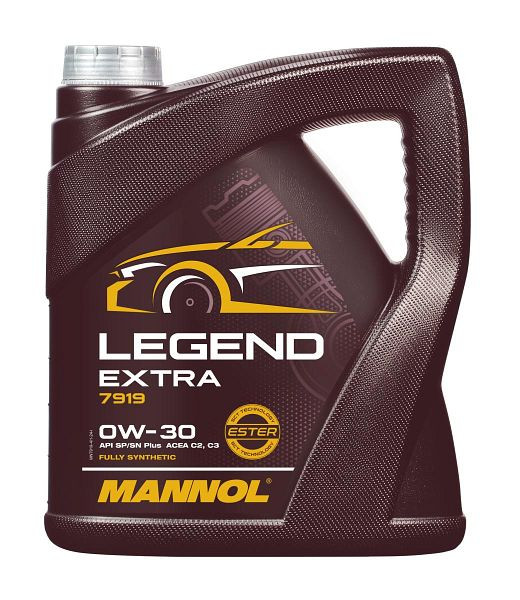 MANNOL Universal-Premium-Motorenöl 7919 Legend Extra 0W-30, VE: 4 l, MN7919-4