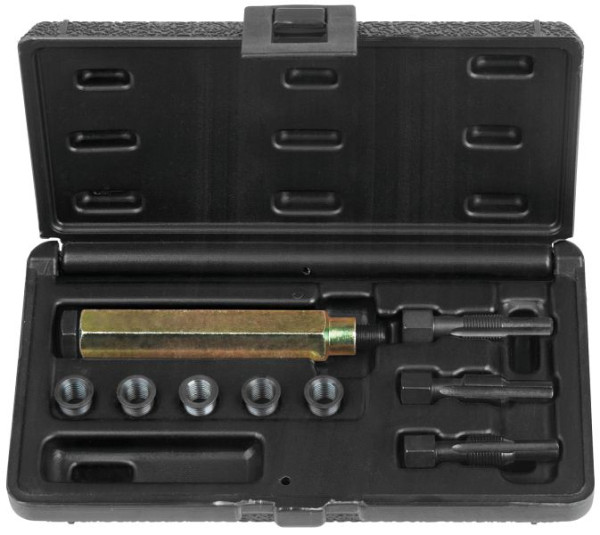 KS Tools THREADfix Reparatur-Satz M9x1 für Glühkerzen, 9-teilig, 150.5030