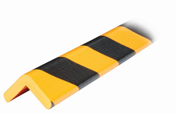 Knuffi Eckschutz, Warn- und Schutzprofil Typ H, gelb/schwarz, 5 Meter, PH-10027