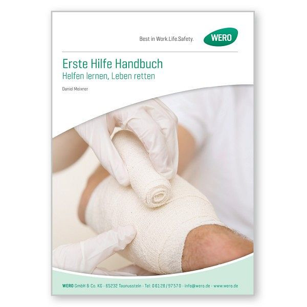 WERO Erste Hilfe Handbuch, DIN A5, 209036, 4052677999992