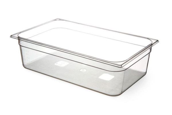 Hendi GN Behälter 1/1, LxBxH: 530x325x65 mm, Hochtransparent, 869239