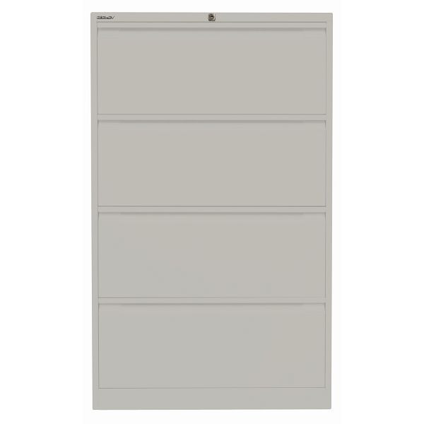 Bisley Hängeregistraturschrank, doppelbahnig, 4 HR-Schubladen, 667 york, DF4667