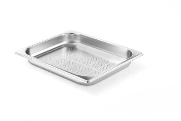 Hendi GN Behälter 1/2 perforiert, LxBxH: 325x265x40 mm, 2 L, 802441