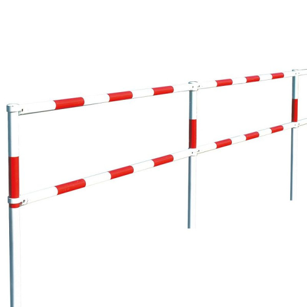 STEIN HGS MORION Systemgeländer, SET, rot-weiß, Länge 25,04 m, 84503.0003