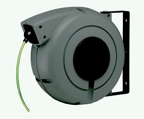 Ebinger Kabelaufroller MAGNUM 7000, 22m Kabel H05V-F (gelb-grün) 1x16mm², 2.300.001