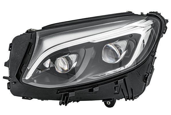HELLA LED-Hauptscheinwerfer, für u.a. MERCEDES-BENZ GLC (X253), chrom, ECE/CCC, für Rechtsverkehr, links, 1EX 354 877-071