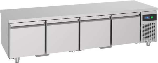 A&S Polarny Unterbaukühltisch mit 4 Schubladen -2 bis +8°C, 2.130x700x600 mm, UKT4