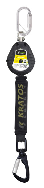 Kratos OLYMPE-S Gurtband, Höhensicherungsgerät Länge 1,75 m - für Arbeitsbühne, FA2050301