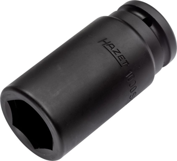 Hazet Schlag-, Maschinenschrauber Steckschlüsseleinsatz, Sechskant, Vierkant hohl 20 mm, Außen-Sechskant Profil, 32 mm, lang, 1000SLG-32