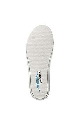 ABEBA acc Wave für Dynamic Berufsschuhe auswechselbare Einlegesohle, grau, atmungsaktives Textil, 3574-38