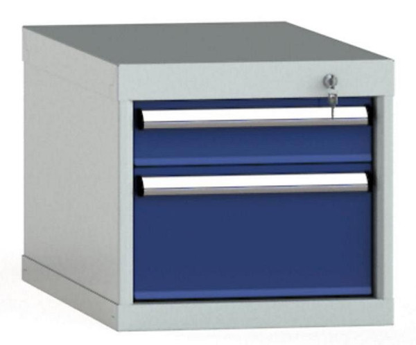 KLW Schubladenschrank 400 x 419 x 750 mm H x B x T, Einbaumaß: 300 mm, Einteilung: 18x36 Einheiten, VU / 200 kg, SDB0400-02UP-001