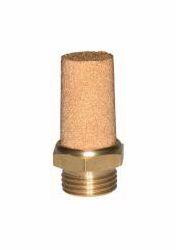 Riegler Schalldämpfer aus Sinterbronce, mit Messing-Sechskant und Messinggewinde, 116285