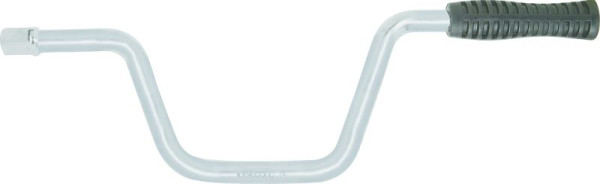 KS Tools 3/8" Kurbel, Material: Feinster Chrom Vanadium Stahl, matt satiniert verchromt, 911.3950, 4042146566312