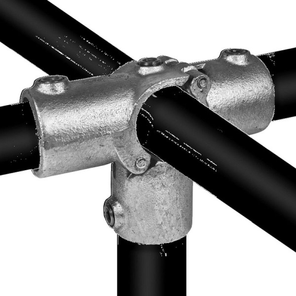 Stein HGS T - Stück offen klappbar, aus Temperguss, VE: 5 Stück, 62549.0001