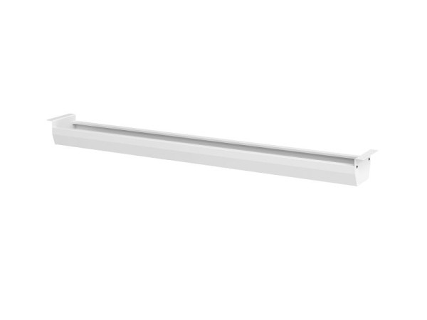 Hammerbacher Kabelwanne klappbar für 160er Tisch weiß, VKC16/W
