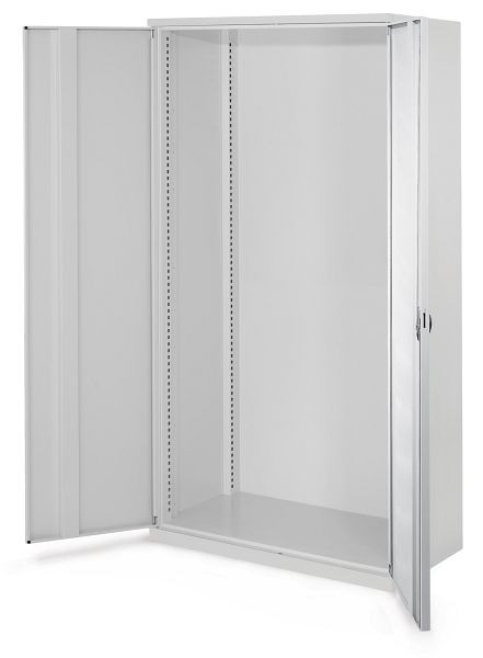 Kappes Schwerlastschrank Leergehäuse/Mod 40, 1950 x 1000 x 600 mm, RAL 7035, Ohne Mitteltrennwand, Vollblechtüren, 1462.00.1013