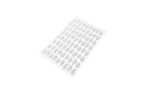 Schneider Ausstechmatte aus Kunststoff, Tropfen, Nr. 10a, 51 mm, 166030