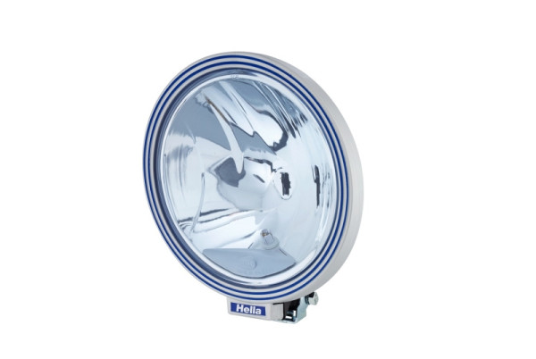 HELLA Halogen-Fernscheinwerfer, Rallye 3000, 24/12V, rund, Referenz: 37.5, E1 1928/ECE-R7/ECE-R112, schwarz/glasklar, rechts/links, 1F8 006 800-321