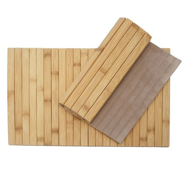 Mendler 2er-Set Armlehnen-Ablage HWC-E72, Sofa-Butler Flexablage, Bambus flexibel 45x30cm, 68680