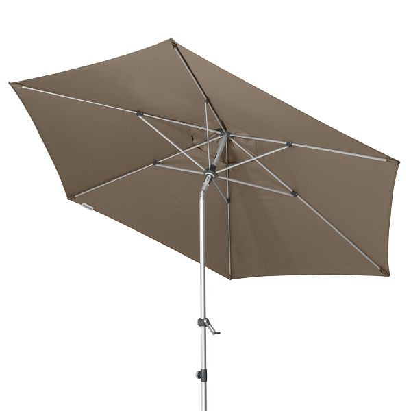 doppler Schirm EXPERT Auto Tilt circa 320cm, 6 teilig, Design 846 greige, 434441846